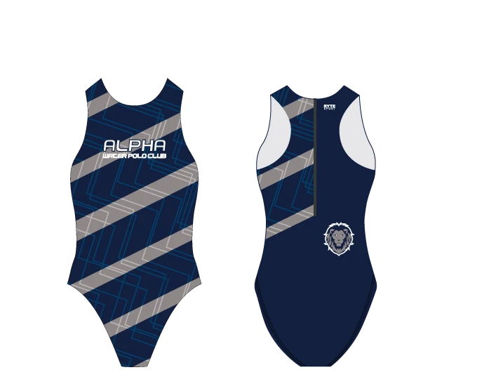 Alpha Water Polo Club Custom Women's Water Polo Suit RYTE Sport