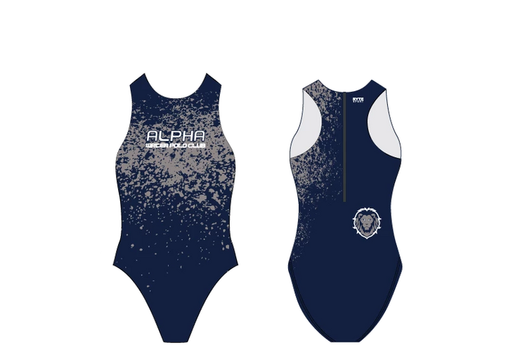 Alpha Water Polo Club Custom Women's Water Polo Suit RYTE Sport