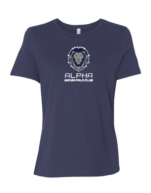 Alpha Water Polo Club Custom Navy Women’s Favorite Tee RYTE Sport