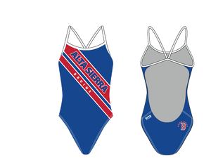 Alta Siera Open Back Thin Strap Swimsuit RYTE Sport