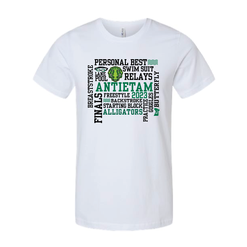 Antietam Swim Unisex Tee 2023 - White RYTE Sport