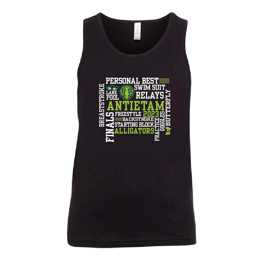 Antietam Youth Tank Top 2023 - Black RYTE Sport