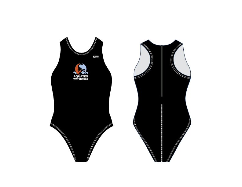 Aquatex Solid Water Polo Custom Women's Water Polo Suit RYTE Sport