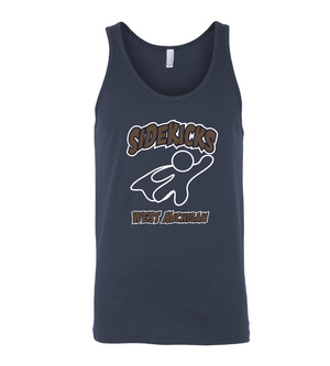 Sidekicks West Mi Custom Navy Unisex Jersey Tank RYTE Sport