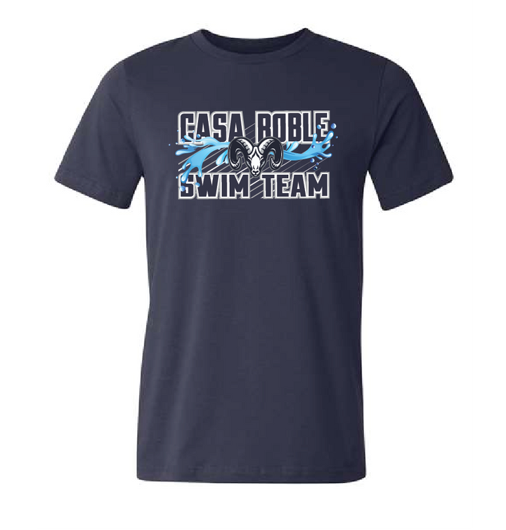 Casa Robles Swim Tee - Navy RYTE Sport