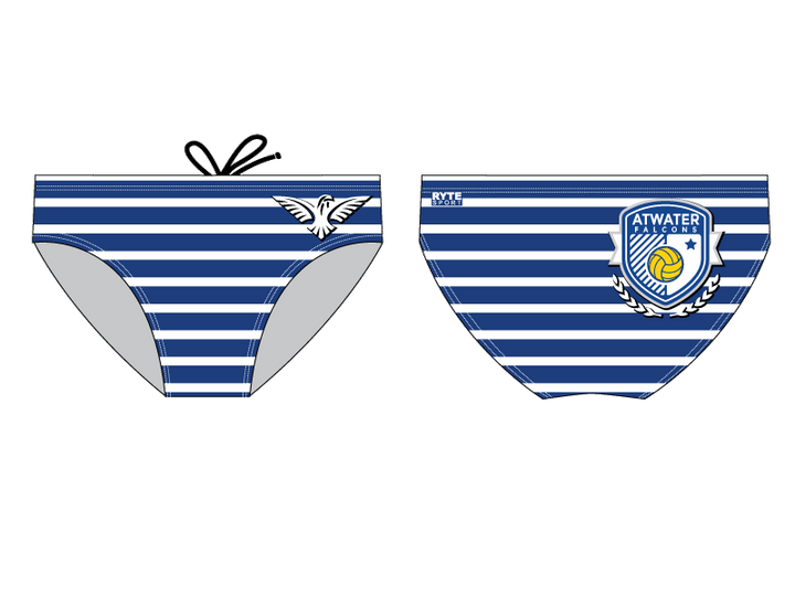 CUSTOM Atwater High School Custom Men's Water Polo Brief RYTE Sport