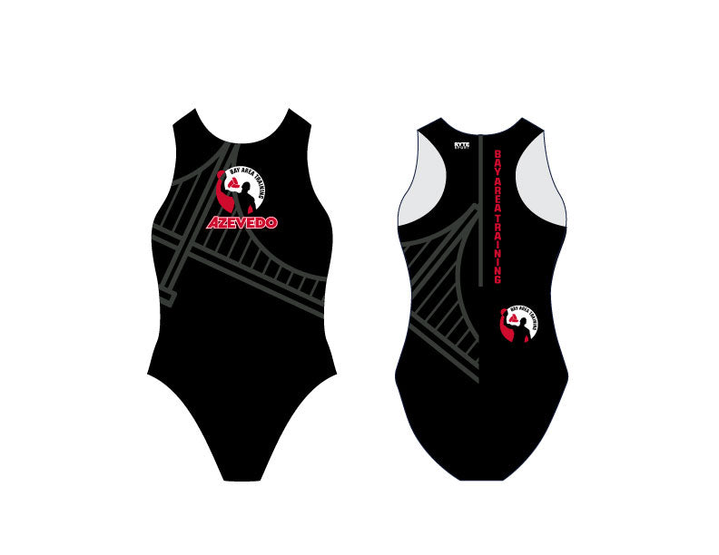 6-8 Training Camp Bay Area Custom Women's Water Polo Suit
