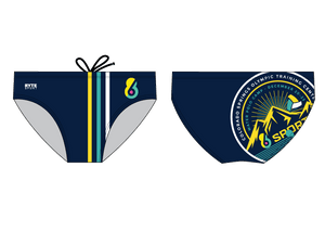 6-8 Sports Training Camp - Colorado Custom Men's Water Polo Brief RYTE Sport