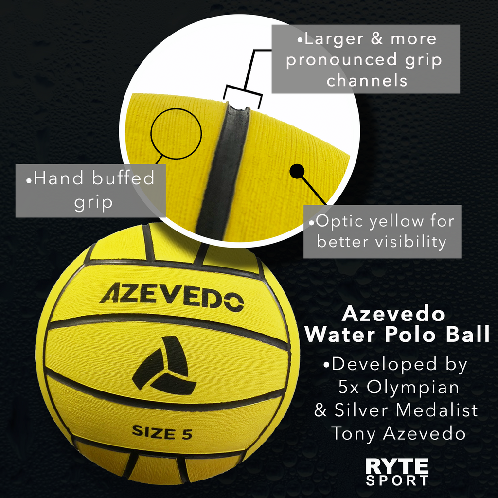 Signed Azevedo Water Polo Ball by Tony Azevedo - Limited Availability