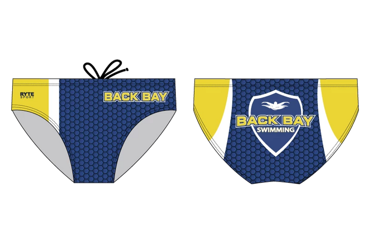 Back Bay Swimming Custom Men's Swim Brief RYTE Sport