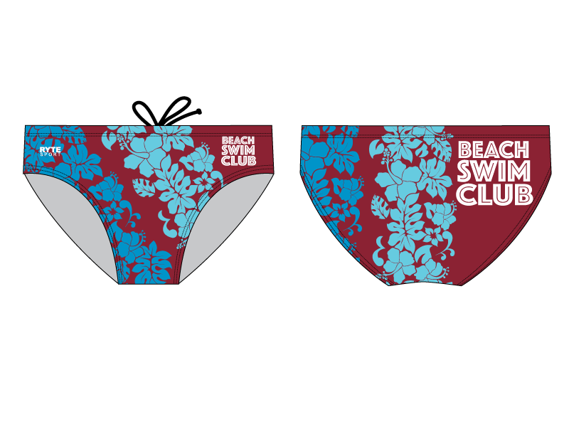 Beach Swim Club Brief RYTE Sport