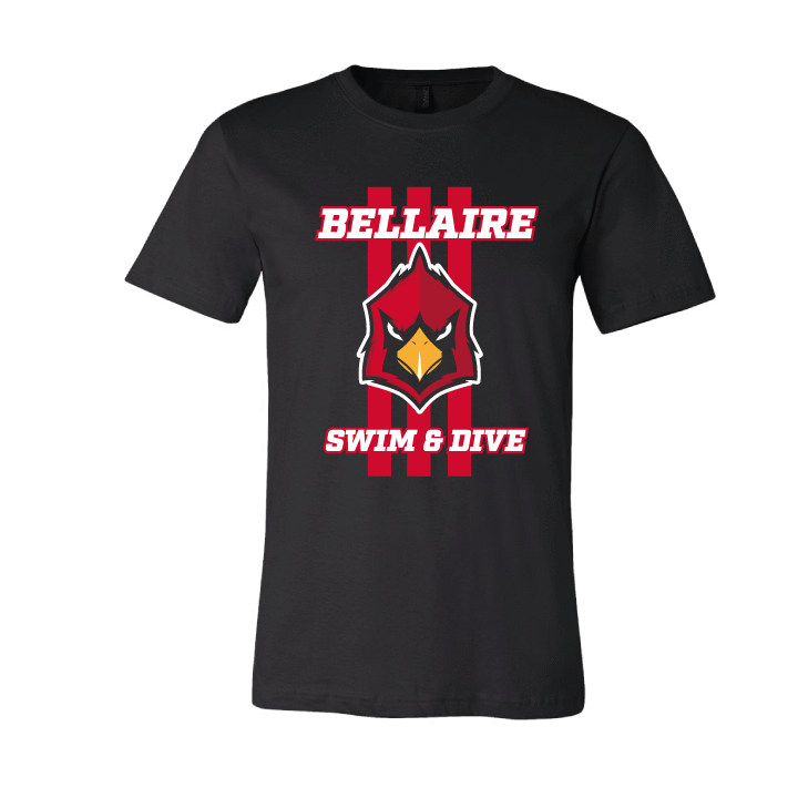 Bellaire Swim and Dive Cotton Unisex T-Shirt RYTE Sport