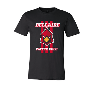 Bellaire Water Polo Black Cotton Unisex T-Shirt