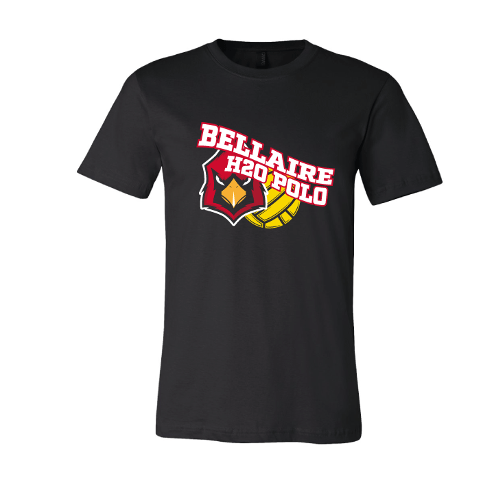 Bellaire H20 Polo Black Cotton Unisex T-Shirt RYTE Sport