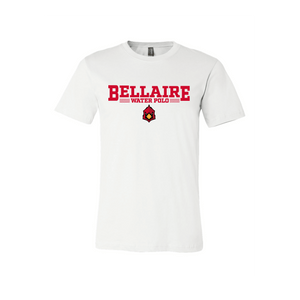 Bellaire Water Polo White Cotton Unisex T-Shirt