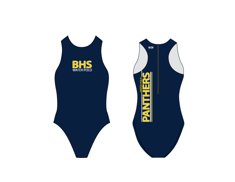 Benicia High School Custom Women's Water Polo Suit *ADD YOUR NUMBER*