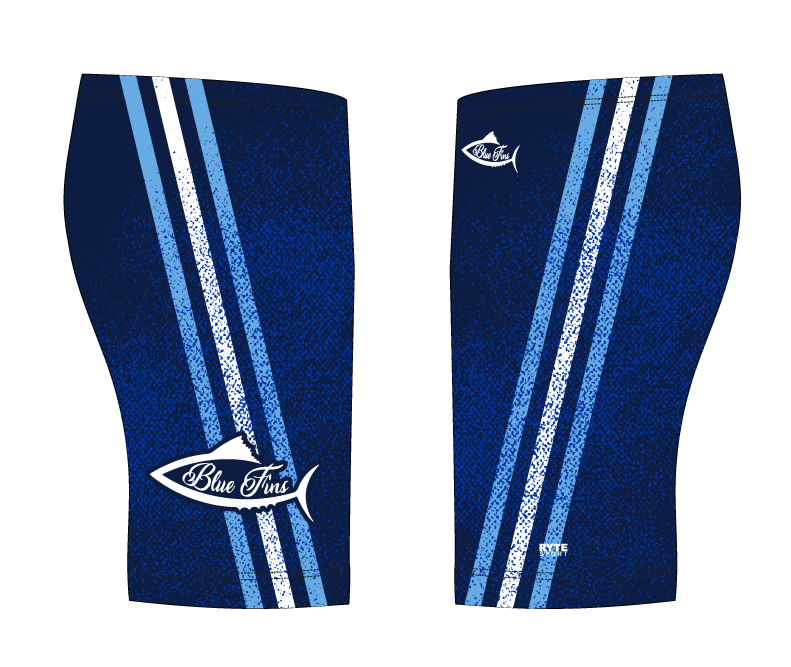 Blue Fins Swim Team 2019 Custom Men's Jammer