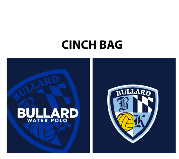 Bullard High School Water Polo Cinch Bag - Personalized RYTE Sport