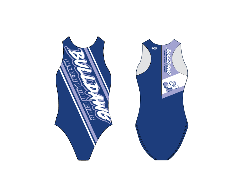 Bulldawg Water Polo Club 2019 Custom Women's Water Polo Suit T6