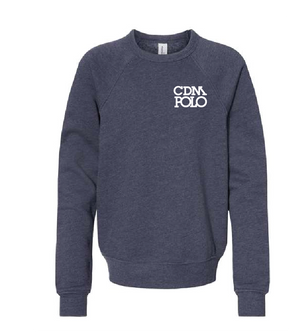 CDM Youth Crewneck - Heathered Navy RYTE Sport