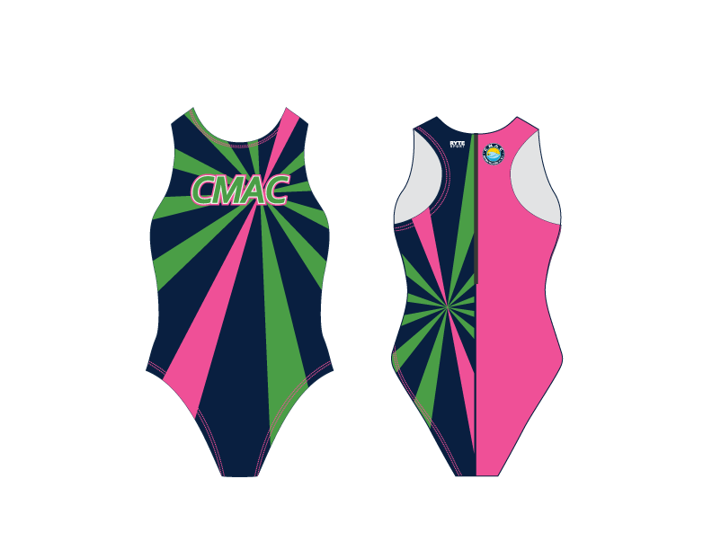 CMAC Water Polo Club Custom Women's Water Polo Suit - EuroStyle RYTE Sport