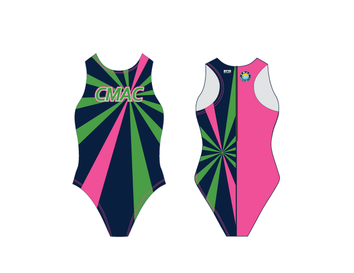 CMAC Water Polo Club Custom Women's Water Polo Suit - EuroStyle RYTE Sport