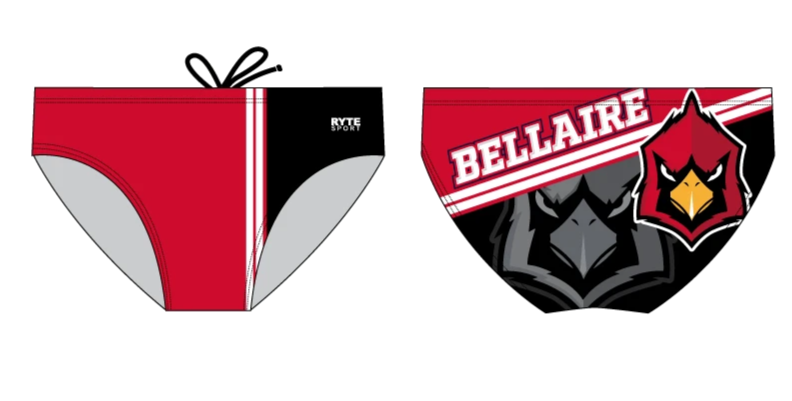 Bellaire Water Polo Brief - Personalized RYTE Sport