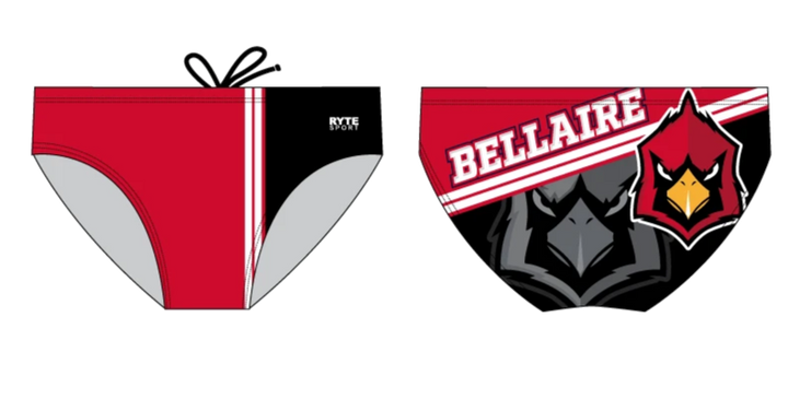 Bellaire Water Polo Brief - Personalized RYTE Sport