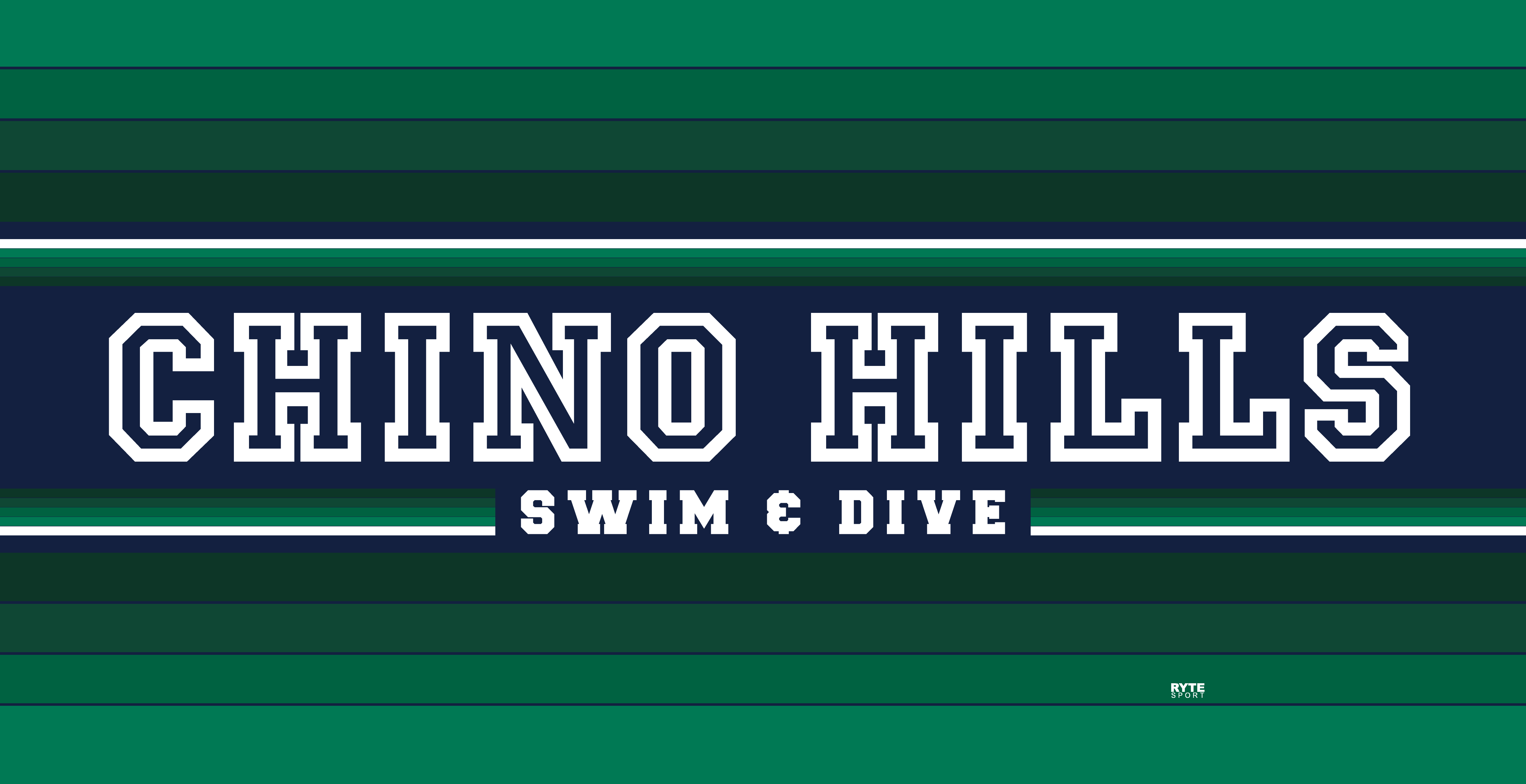 Chino Hills High School Swim 2021 Custom Towel - Personalized RYTE Sport