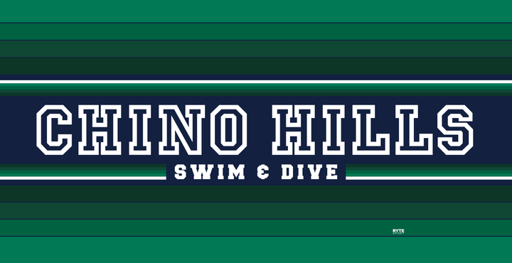 Chino Hills High School Swim 2021 Custom Towel - Personalized RYTE Sport