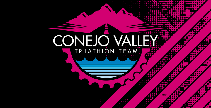 CUSTOM Conejo Valley Triathlon Team Pink Towel - Personalized RYTE Sport