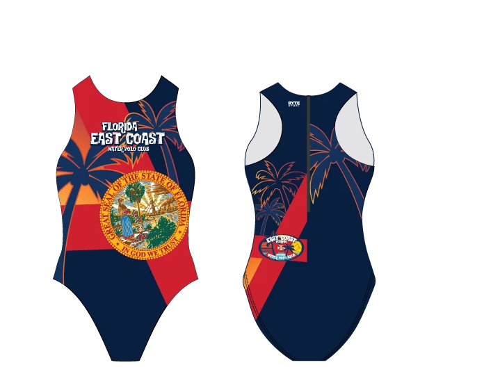East Coast Water Polo Club Custom Women's Water Polo Suit - Personalized