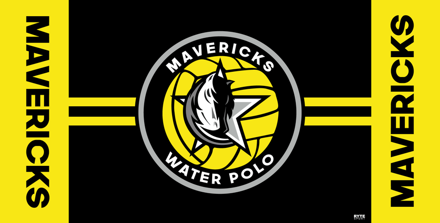 Mavericks Water Polo Club Custom Towel - Personalized