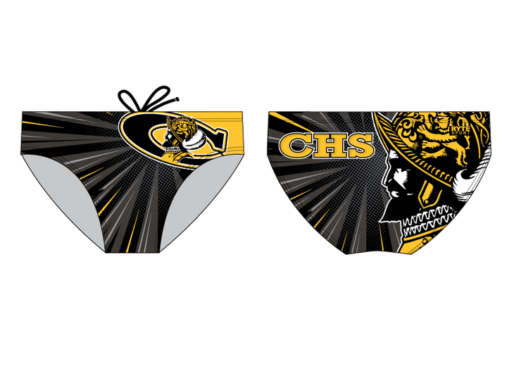 Cabrillo High School Custom Men's Swim & Water Polo Brief - Personalized RYTE Sport