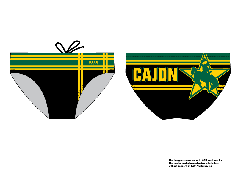 CUSTOM Cajon High School  Brief RYTE Sport