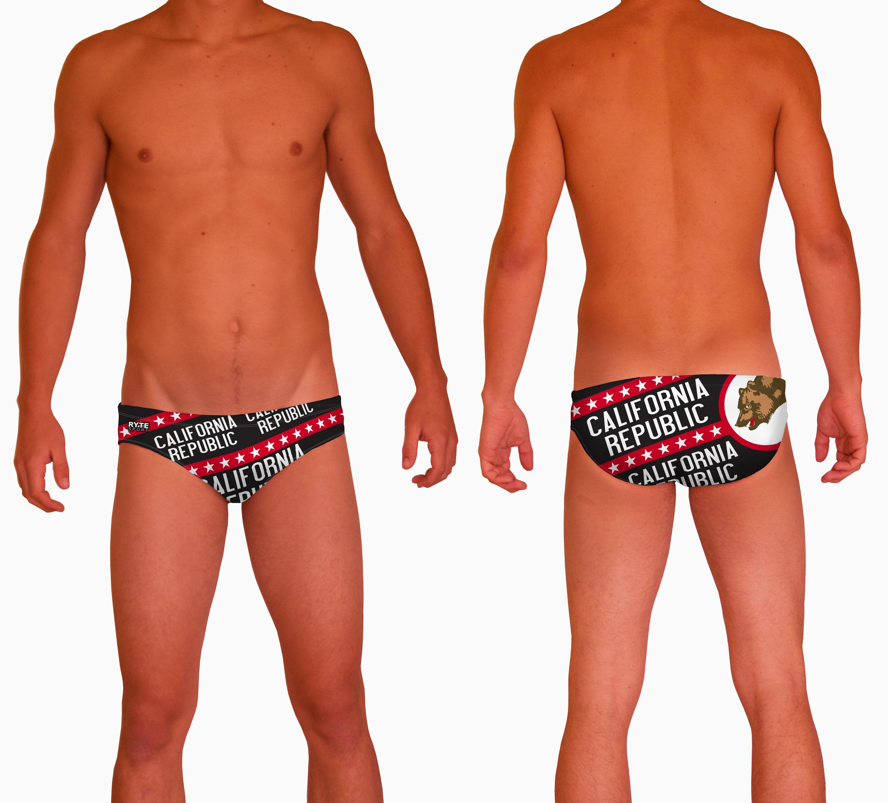 California Republic Mens Water Polo Suit RYTE Sport