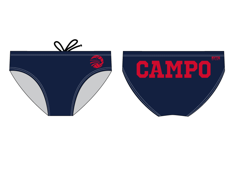 CUSTOM Campolindo Water Polo Brief - Personalized RYTE Sport