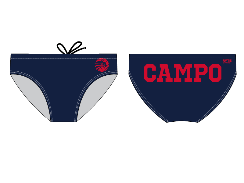 CUSTOM Campolindo Water Polo Brief - Personalized