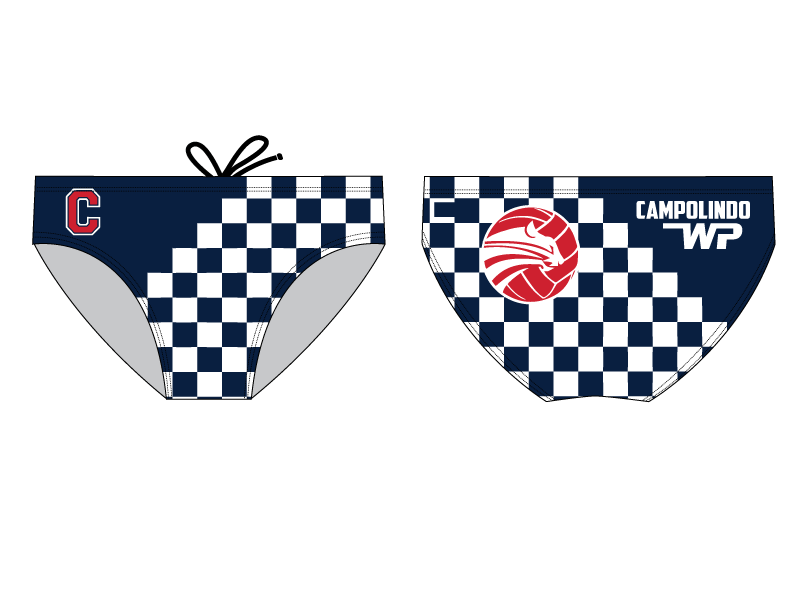CUSTOM Campolindo High School 2021 Men's Water Polo Brief - Personalized RYTE Sport