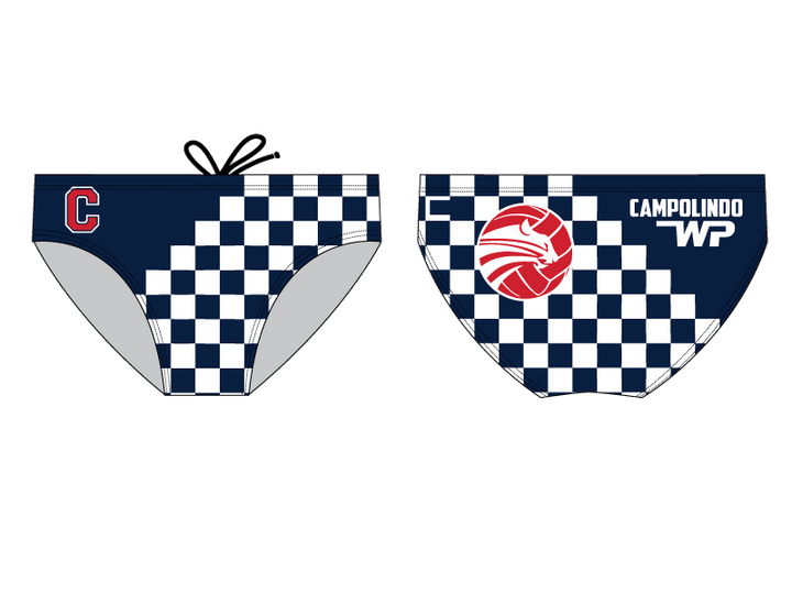 CUSTOM Campolindo High School 2021 Men's Water Polo Brief - Personalized RYTE Sport