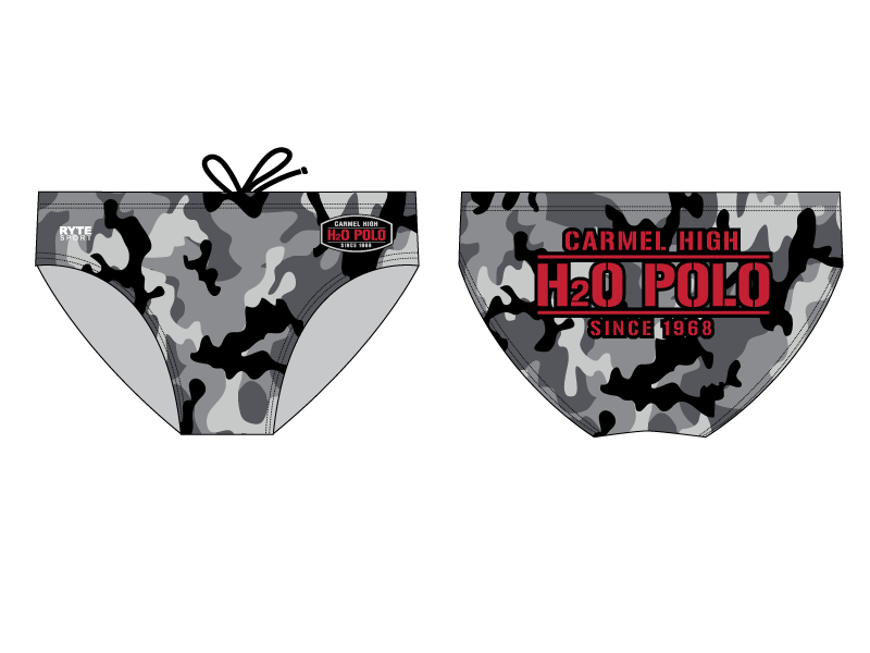 Carmel Valley Team Custom Men's Water Polo Brief RYTE Sport