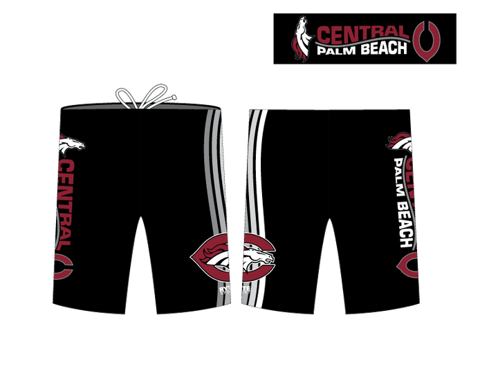 Palm Beach Central High School Swim 2021 Custom Men's Jammer RYTE Sport