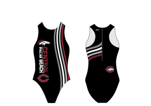 Palm Beach Central High School Water Polo 2021 Custom Women's Water Polo Suit RYTE Sport
