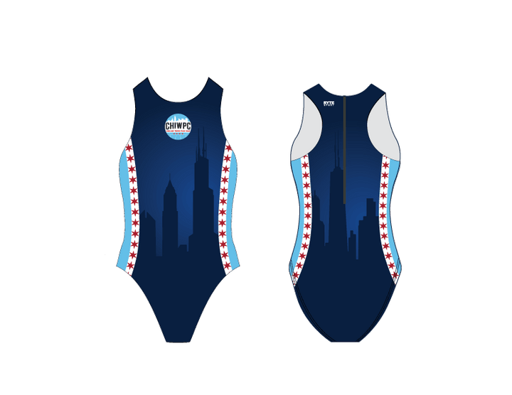 Chicago Water Polo Club 2019 Custom Women's Water Polo Suit T6