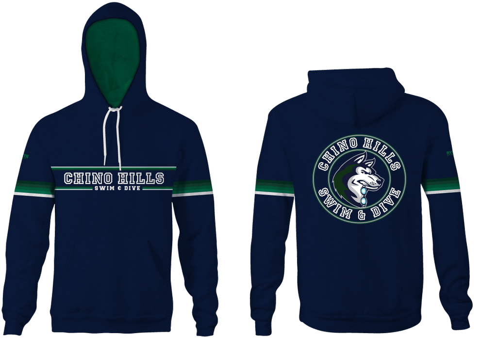 Chino Hills High School Swim 2021 Custom Unisex Adult Hooded Sweatshirt