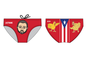 Coe College Custom Men's Swim Brief - Personalized RYTE Sport