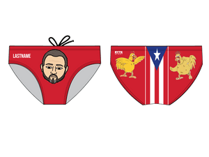 Coe College Custom Men's Swim Brief - Personalized RYTE Sport
