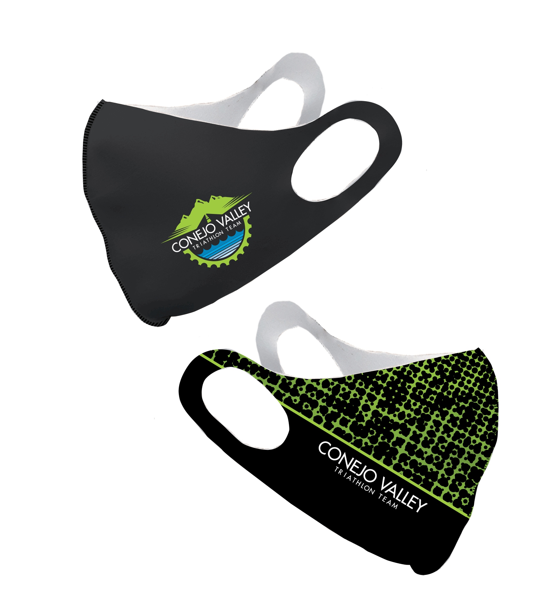 Conejo Tri Team Green O Mask RYTE Sport