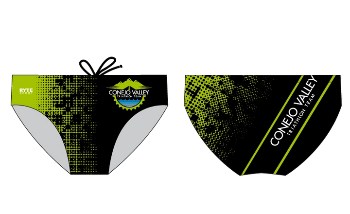 Conejo Valley Triathlon Team Custom Swim Brief RYTE Sport