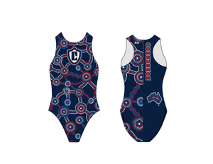 Conqueror Water Polo Australia Trip Girls Water Polo Suit T6
